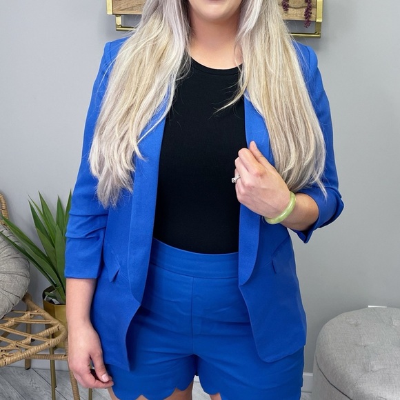 🩷 2/$90 - Women’s Blue Blazer - Picture 1 of 5